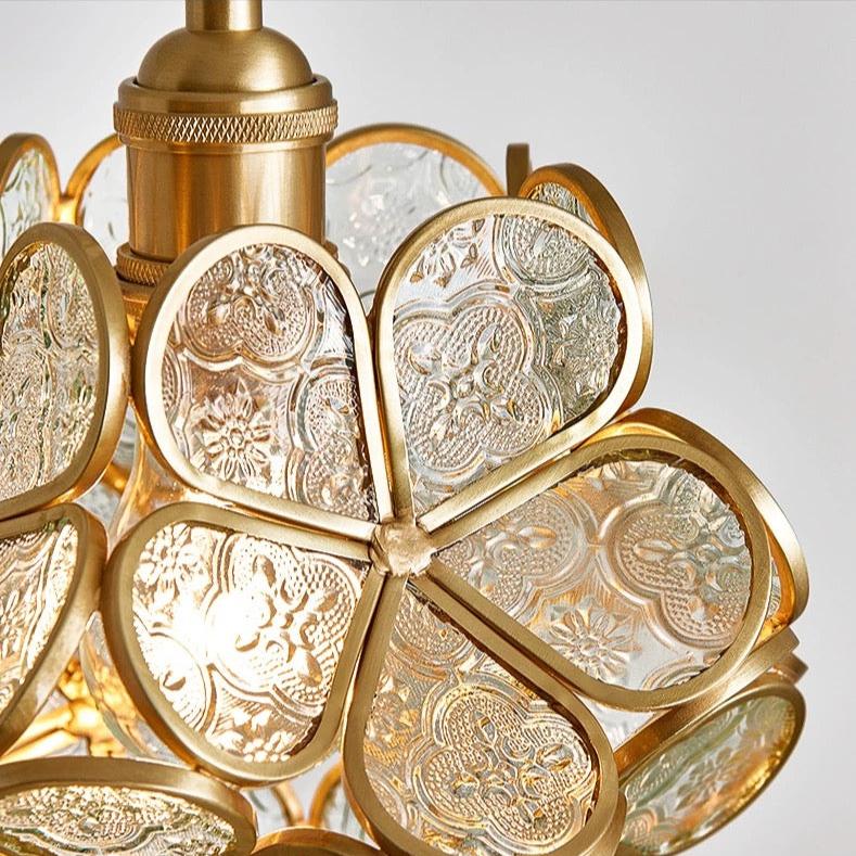Beautiful Flower Pendant LED Lamp