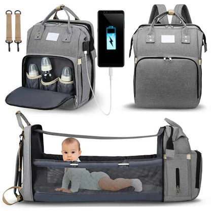 Practical Mom Daddy Diaper Bag Backpack - Luxicro