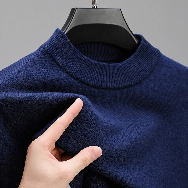 Luxury Soft Men's Cashmere Crew Neck Sweater