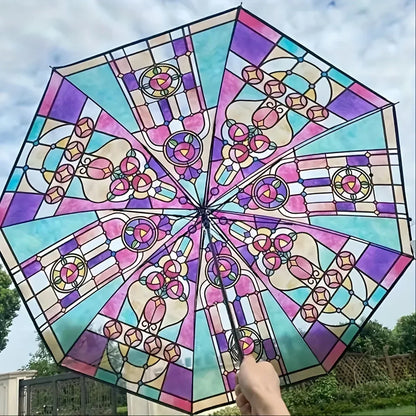 Vintage Inspired Folding Umbrella