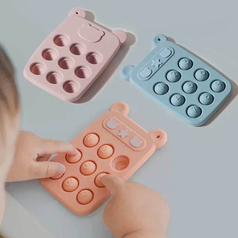 Soft Baby Teething Toy Set & Fidget Toys