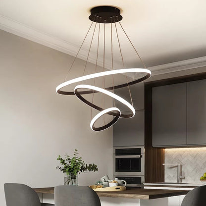 Stunning Round Pendant Ceiling Lighting Fixture
