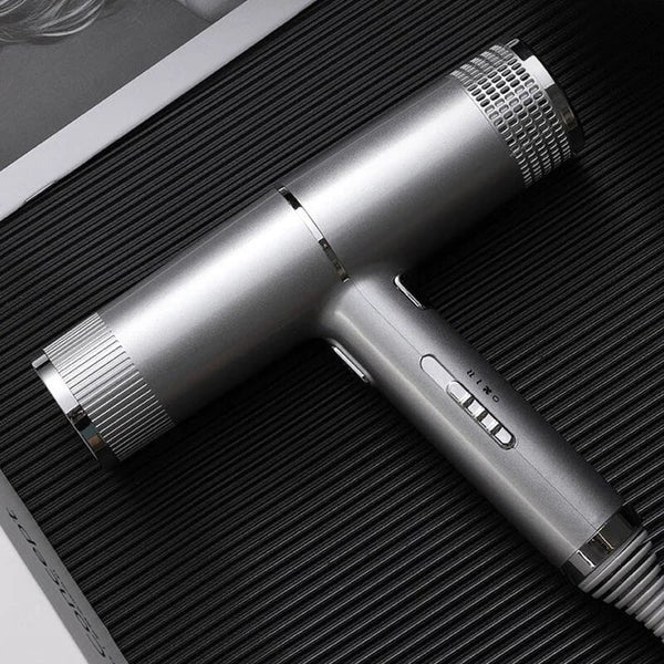Fast Pro Hair Dryer with Ionic Tech and Multiple Heat Settings - Luxicro