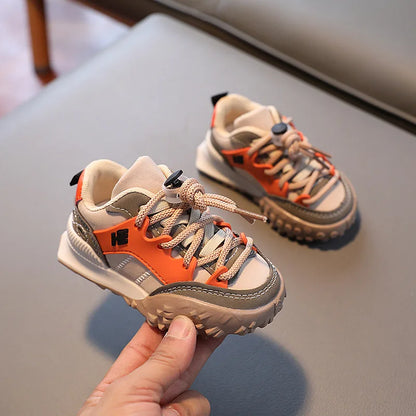 Boys Girls Running Shoes - Cushioned Sport Sneakers