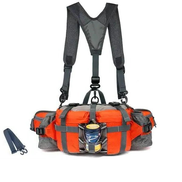 Practical Hiking Fanny Pack - Outdoor Waist Pouch - Luxicro