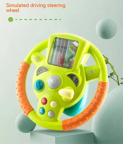 Fun Kids Steering Wheel with Display Screen