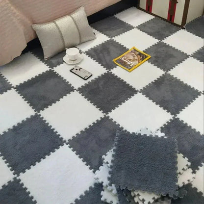 Plush Cushioned Home Floor Mat