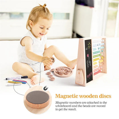 Learning Wooden Math Counting Toy for Kids