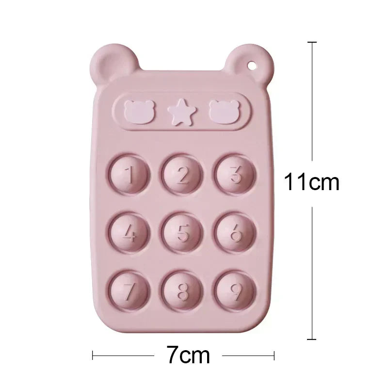 Soft Baby Teething Toy Set & Fidget Toys