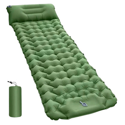 Comfortable Air Sleeping Mat with Hexagon Foam and Pillow