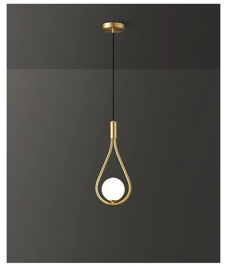 Luxurious Silk Hanging Lamp With Sleek Fitting