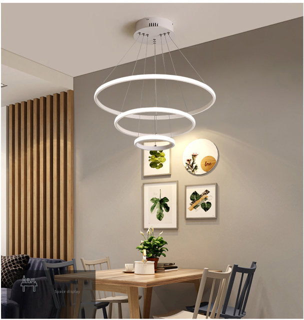Stunning Round Pendant Ceiling Lighting Fixture