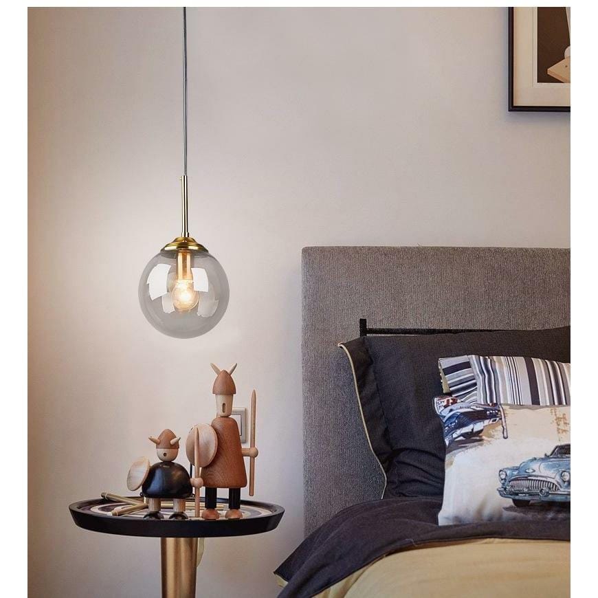 Stylish Glass Hanging Lamp for Modern Kitchens