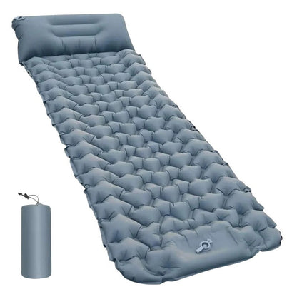 Comfortable Air Sleeping Mat with Hexagon Foam and Pillow - Luxicro