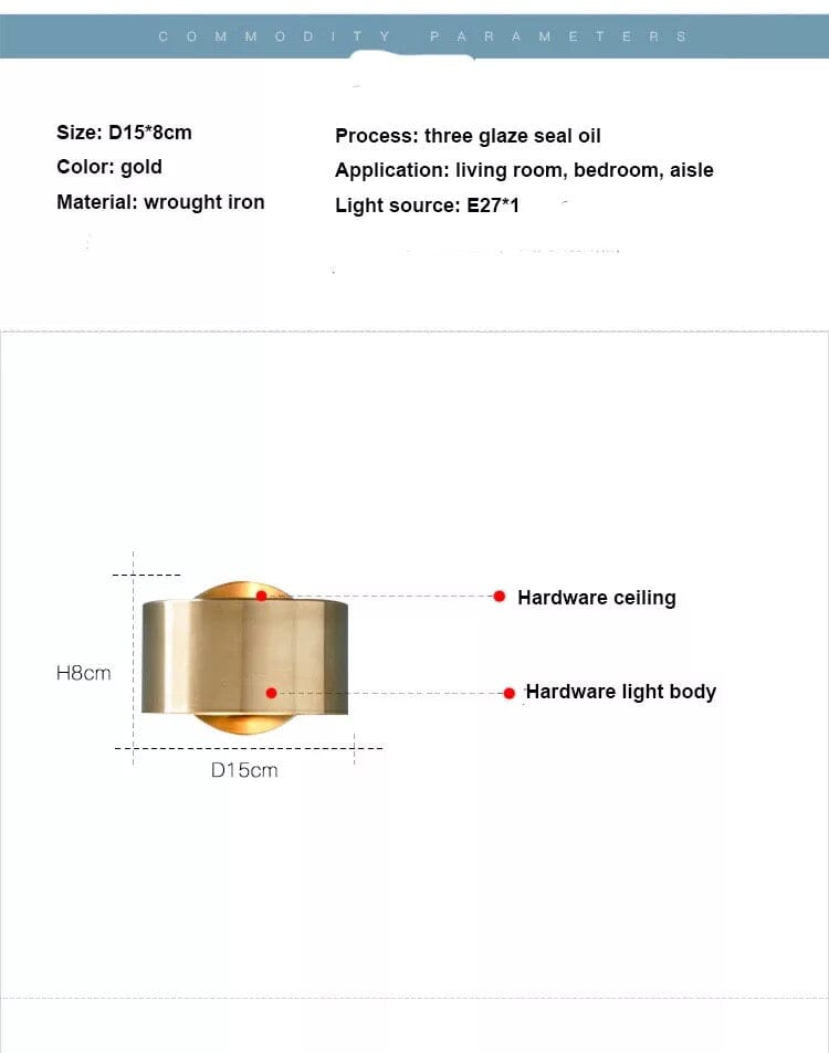 Luxury Bronze Pendant Light