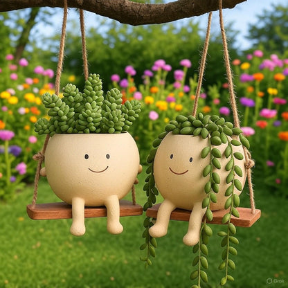 Colorful Friend Macramé Plant Hanger