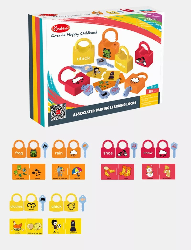 Fun Learning Lock Toy for Kids