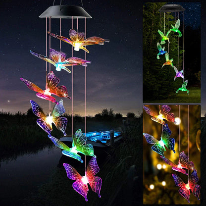 Outdoor Solar Powered Bird Lights - Luxicro