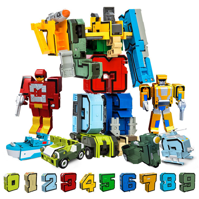 Creative Kids Robot Construction Toy Set - Luxicro