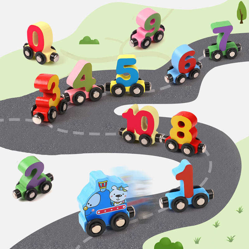 Fun Magnetic Train Set for Kids - 27 Pieces
