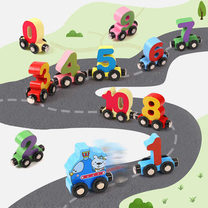 Fun Magnetic Train Set for Kids - 27 Pieces