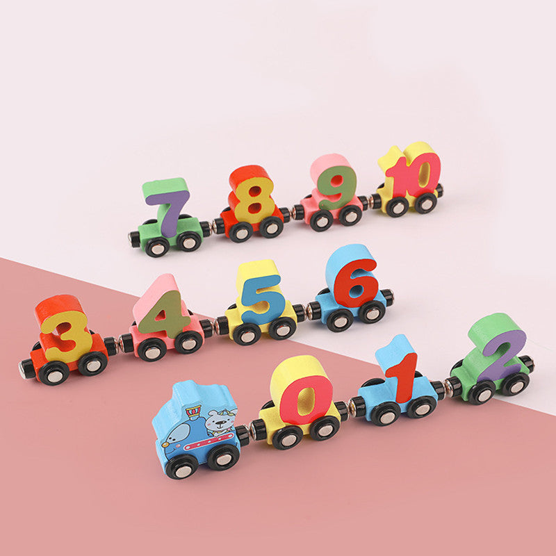 Fun Magnetic Train Set for Kids - 27 Pieces - Luxicro