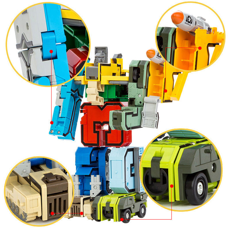 Fun Learning Robot Building Blocks