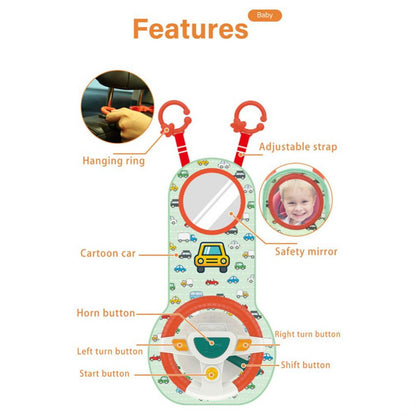 Colorful Travel Baby Driving Toy