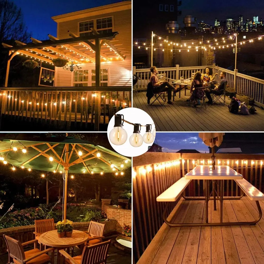Outdoor Solar LED Fairy Light String - Luxicro
