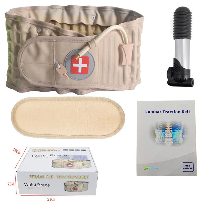Back Support Decompression Belt for Lower Back Pain Relief - Luxicro