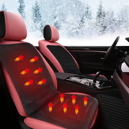 Cozy Heated Car Seat Pad with Comfort Foam