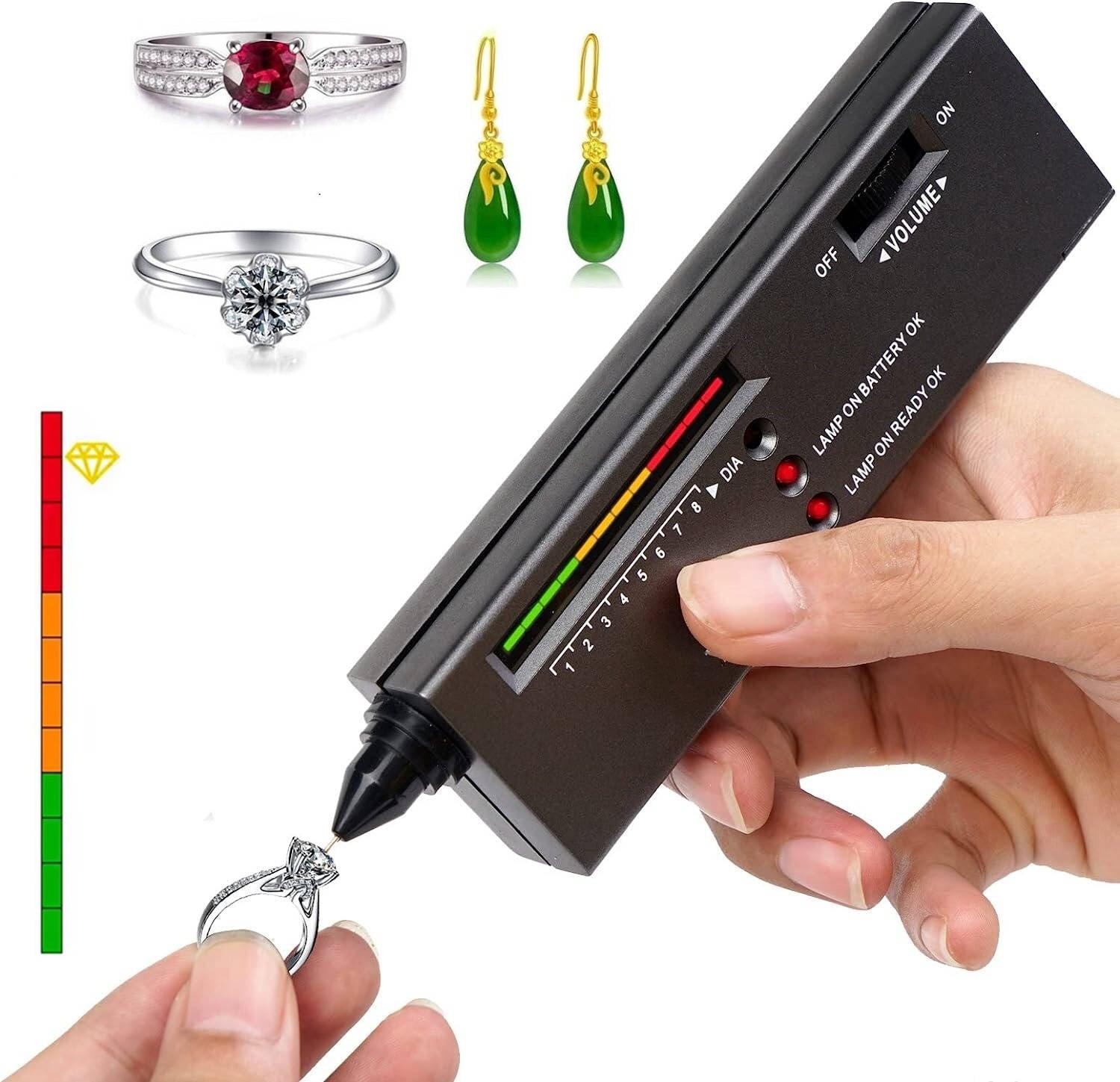 Accurate Diamond Gemstone Tester - Luxicro