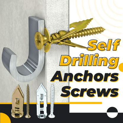 Easy Install Drywall Anchors No Drill Required