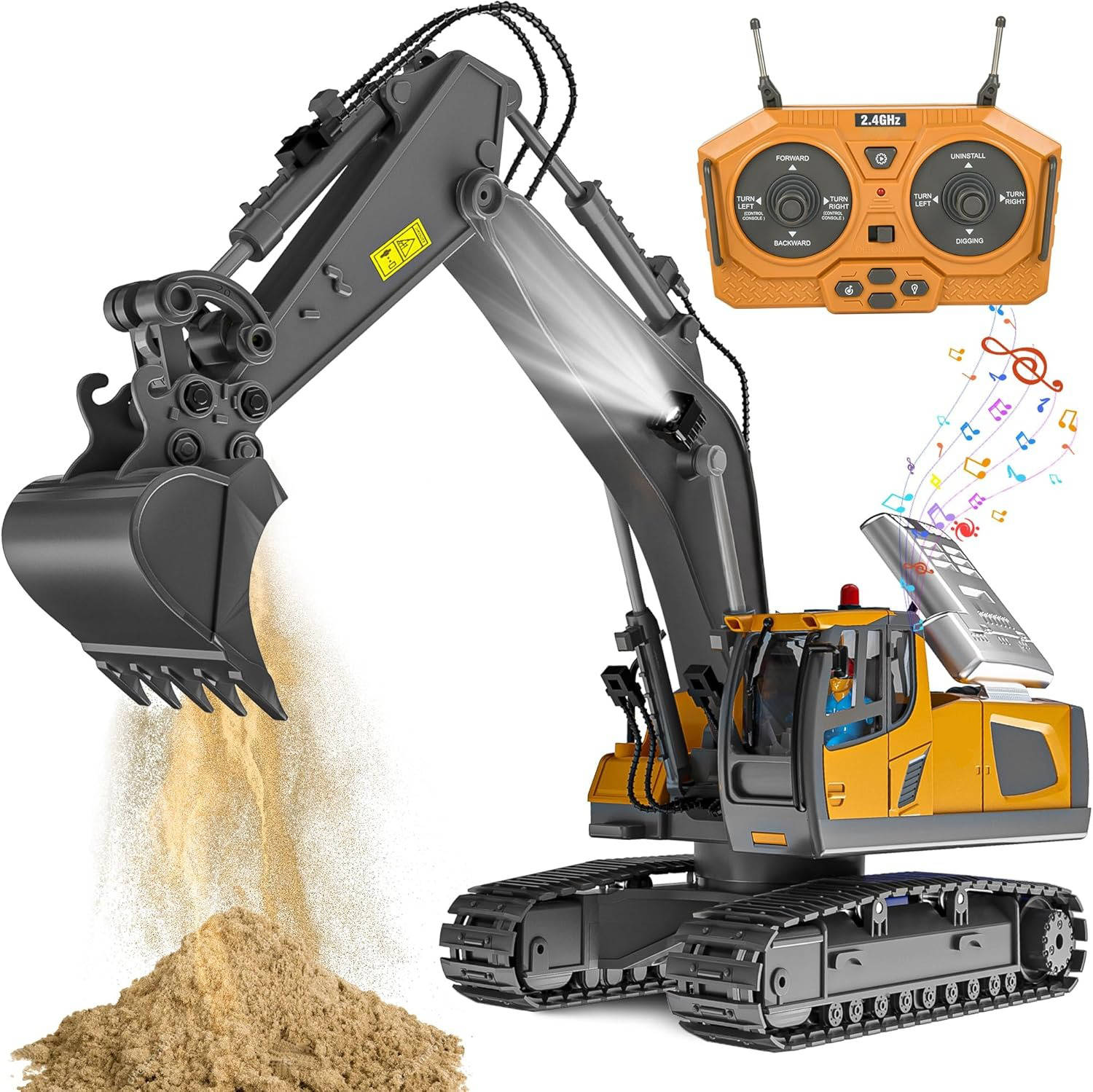 Off Road RC Construction Truck Vehicle Set - Luxicro