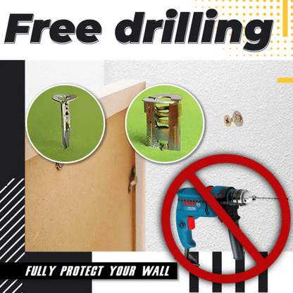 Easy Install Drywall Anchors No Drill Required