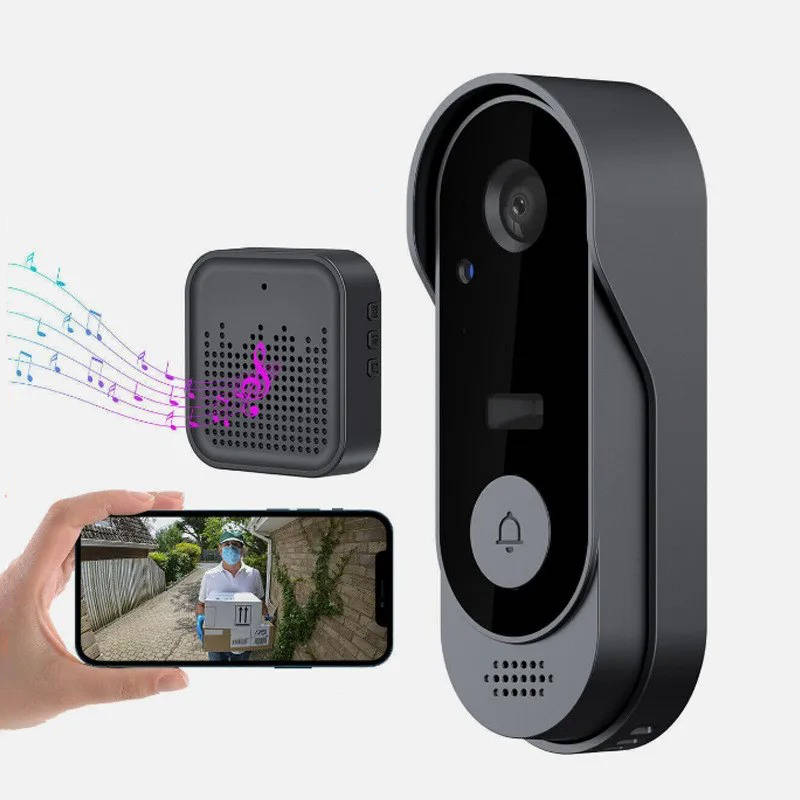 Wi-Fi Security Doorbell Camera with HD Video - Luxicro