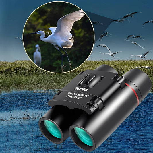 Compact Waterproof Binoculars for Outdoor Adventure - Luxicro