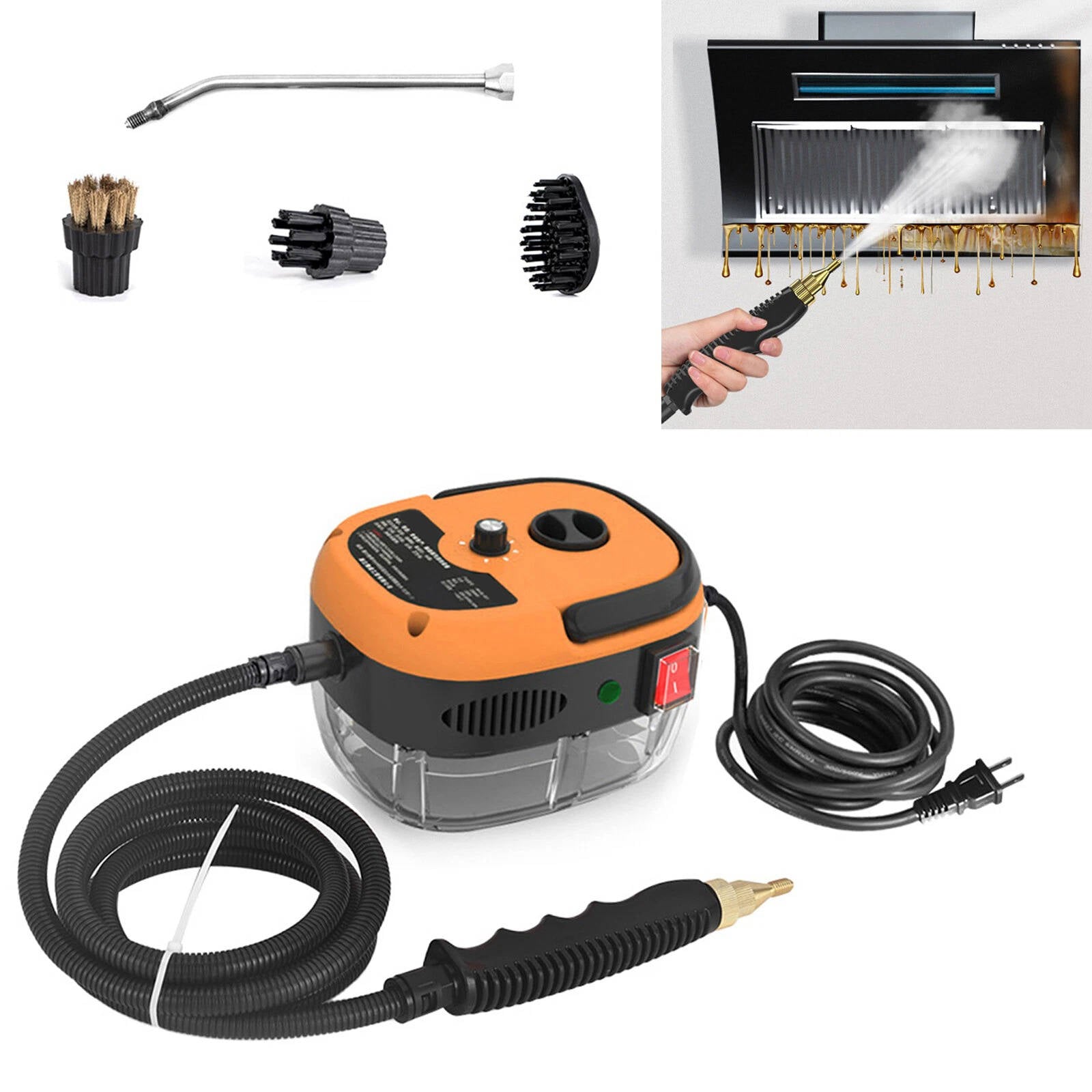 Portable Wireless Steam Cleaning Tool - Luxicro
