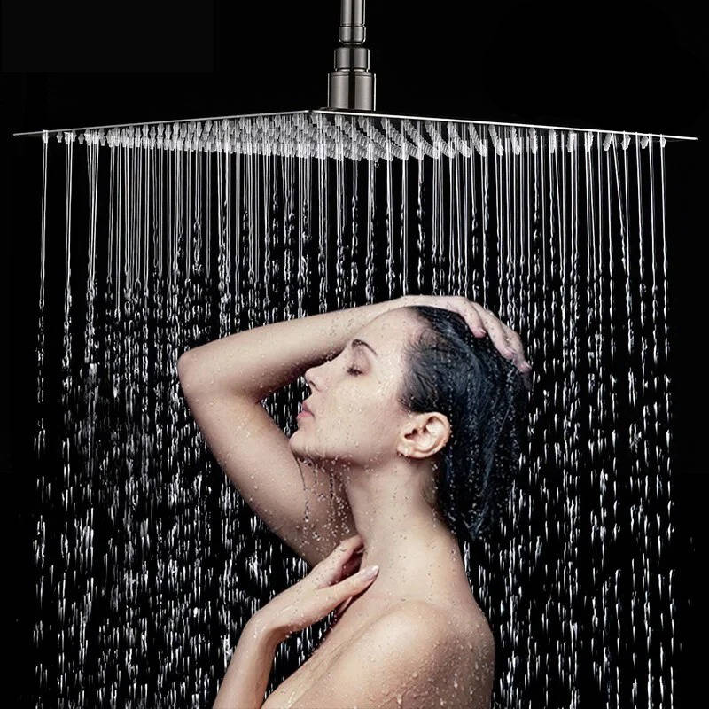 Big 16 Waterfall Shower Ceiling Head - Luxicro