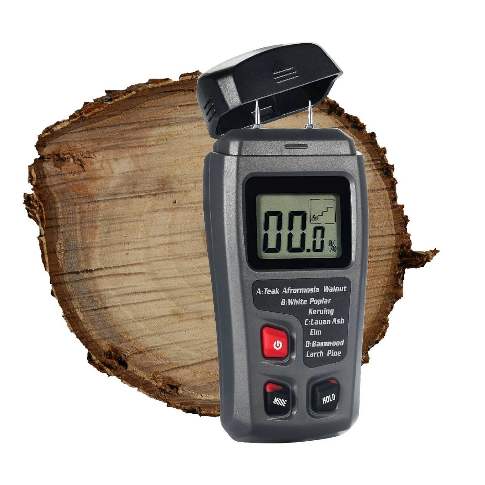 Accurate Digital Wood Moisture Tester - Luxicro