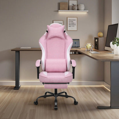 Comfortable Gaming Recliner With Footrest
