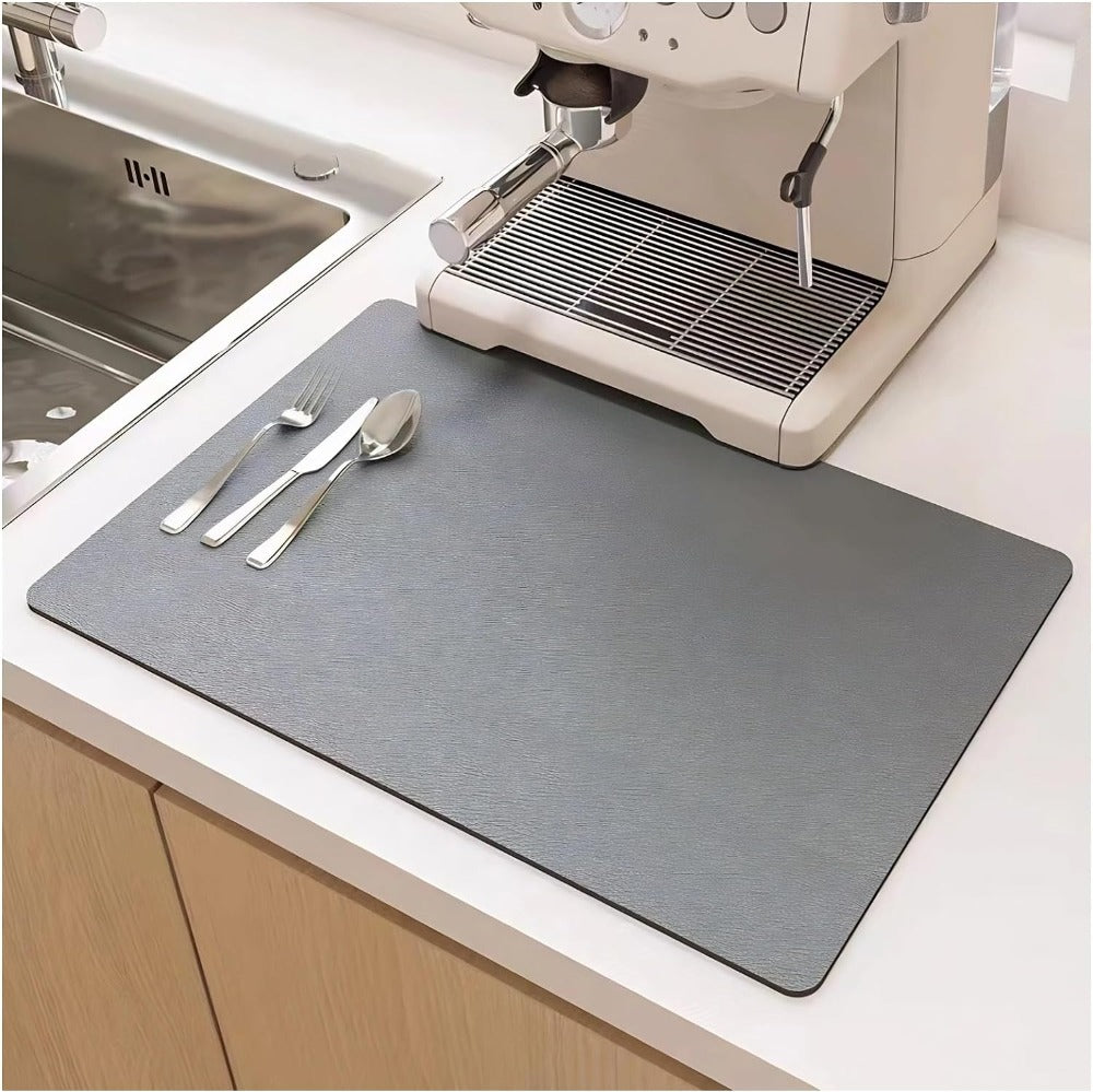 Waterproof Kitchen Mat | Super Absorbent Dish Pad