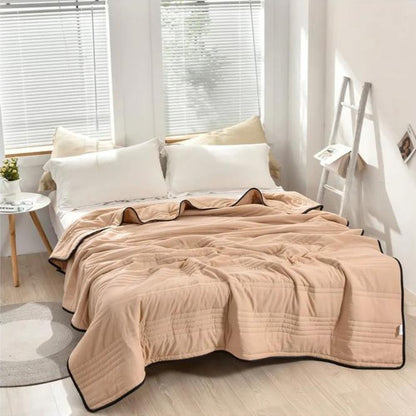 Cooling Lightweight Summer Blanket Throw