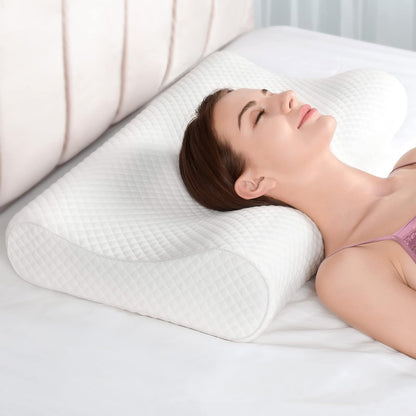 Soft Supportive Foam Contour Pillow - Luxicro