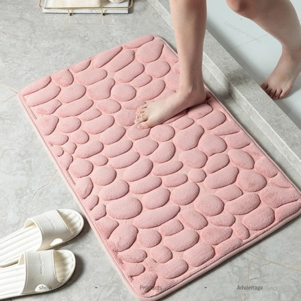 Luxury Soft Bathroom Mat – Fast Drying, Slip Resistant & Extra Absorbent