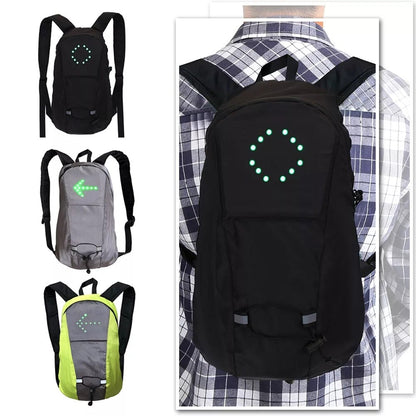 Motorcycle Safe Wireless Turn Signal Backpack