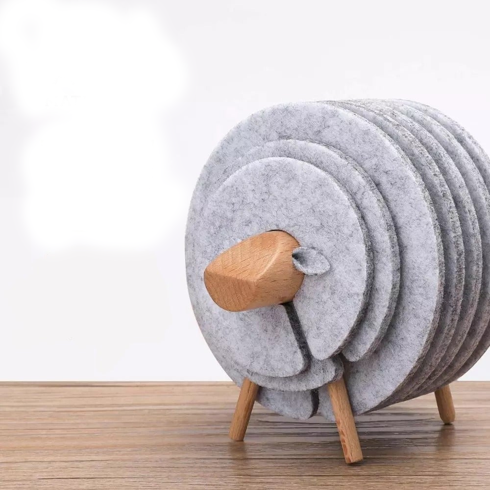 Soft Cushion Coaster Set - Luxicro