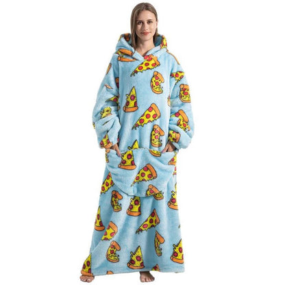 Cozy Oversized Blanket Sweatshirt - Luxicro