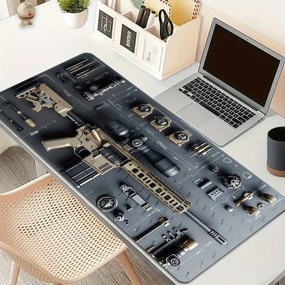 Big Gaming Mouse Pad with Grip Bottom