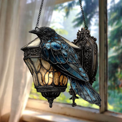 Dark Crow Hanging Decor Pendant
